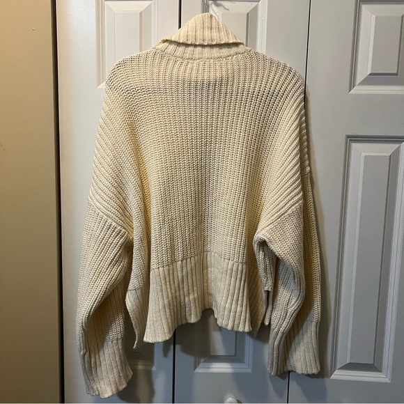 Madewell Wide Rib Turtleneck Sweater - Picture 5 of 7